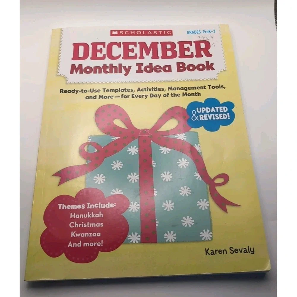 Monthly Idea Book Ser.: December Monthly Idea‎ Book by Karen Sevaly (2013, Trade